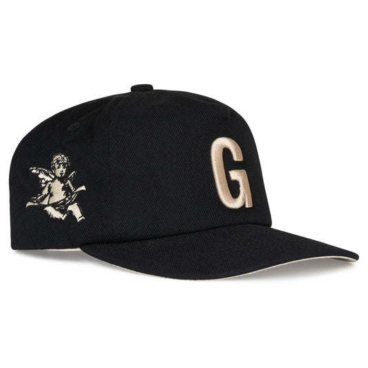 ANGEL CAP - BLACK / CREAM WHITE