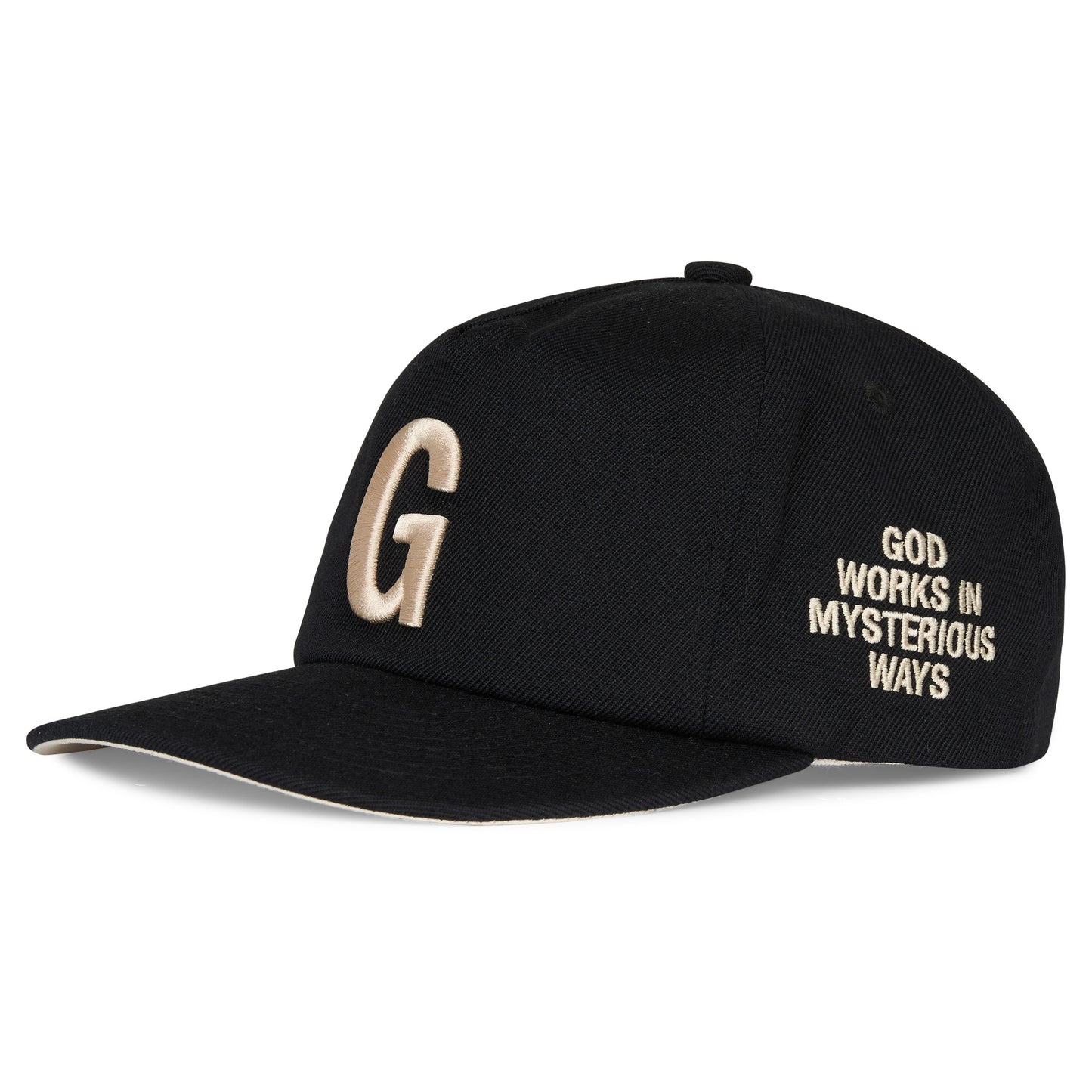 ANGEL CAP - BLACK / CREAM WHITE