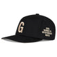 ANGEL CAP - BLACK / CREAM WHITE