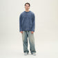 REVERSIBLE INSIDE OUT LONGSLEEVE - HOLY WATER BLUE