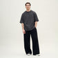 REVERSIBLE INSIDE OUT TEE - SUNFADED ANTHRACITE
