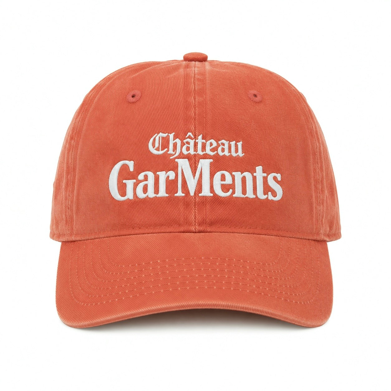 CHÂTEAU CAP - WASHED BRICK ORANGE