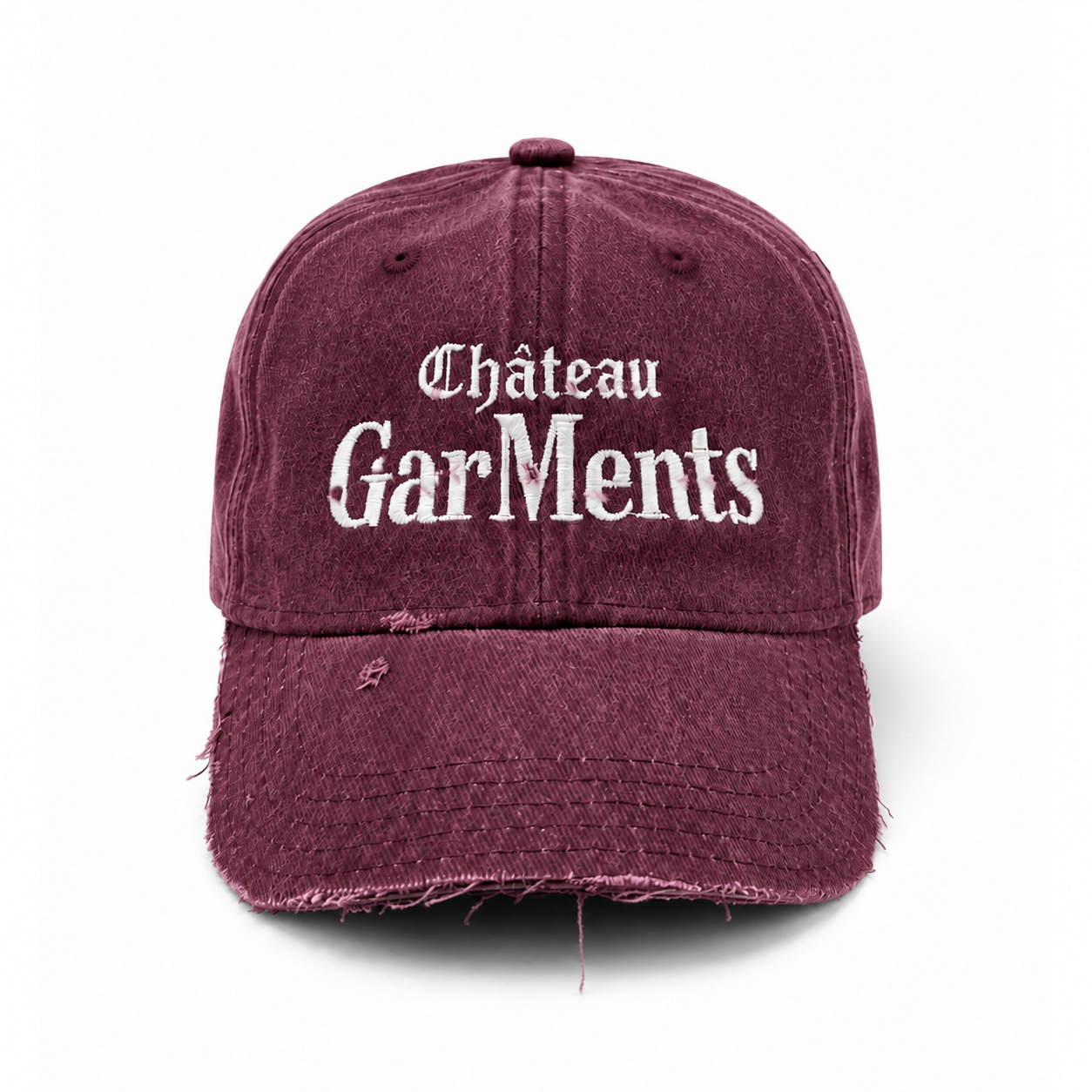 CHÂTEAU CAP - WASHED BURGUNDY