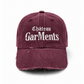 CHÂTEAU CAP - WASHED BURGUNDY