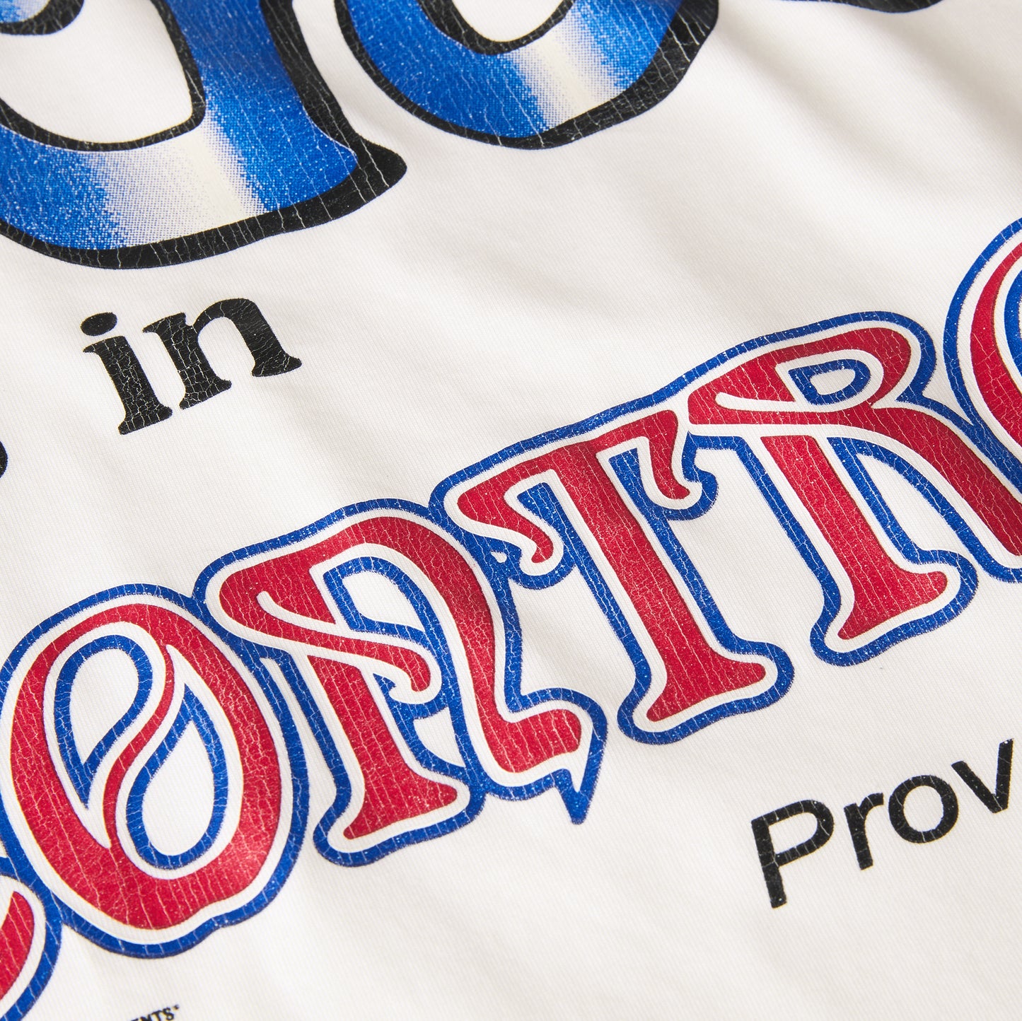 PERFECT VINTAGE TEE - GOD IS IN CONTROL