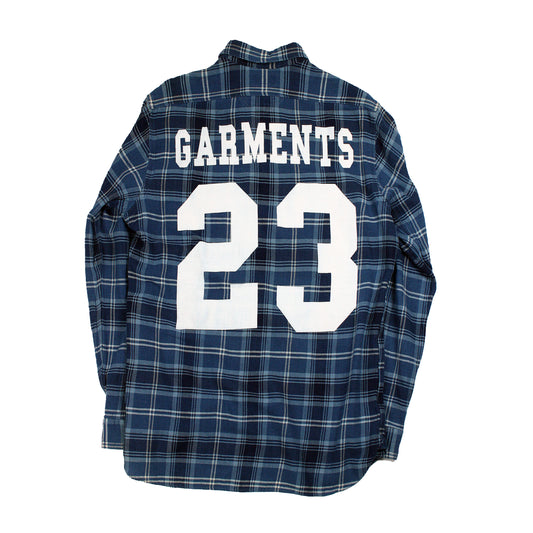 V FOREVER FLANNEL - NAVY (L)