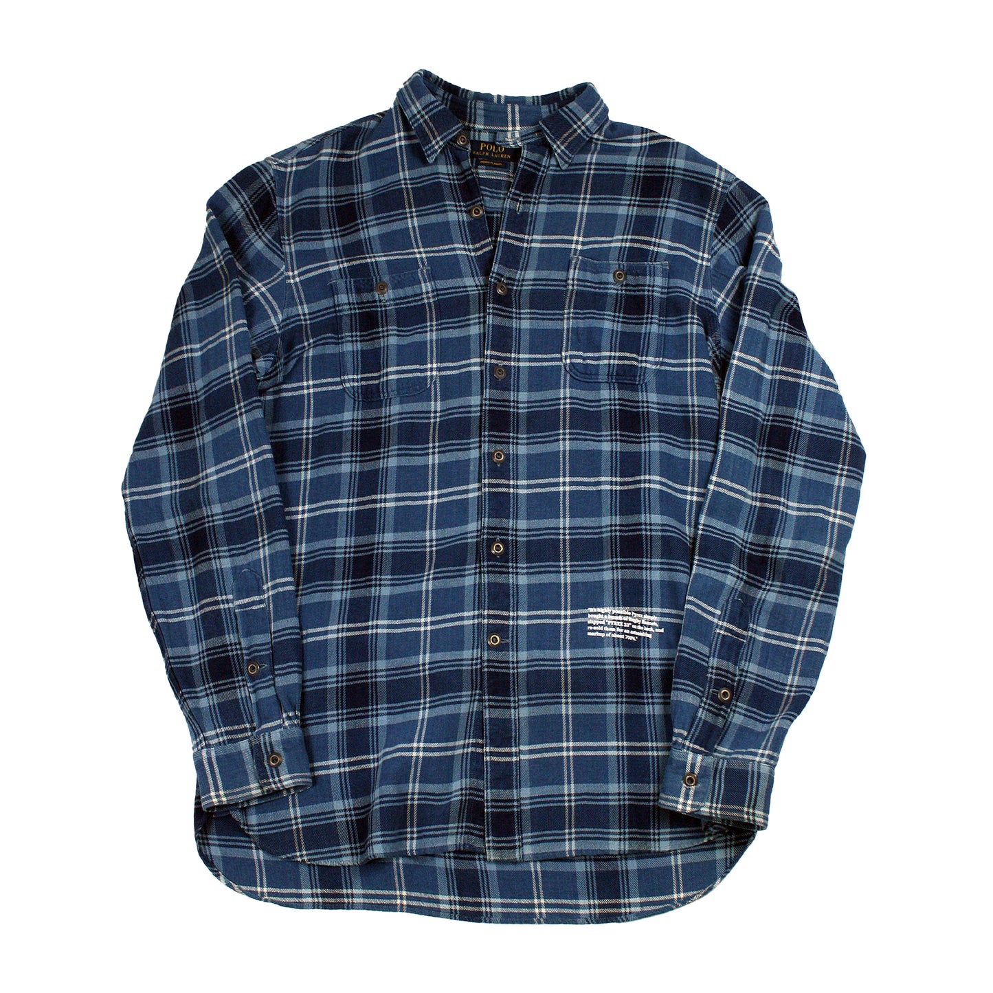 V FOREVER FLANNEL - NAVY (L)