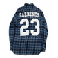 V FOREVER FLANNEL - NAVY (XL)