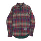 V FOREVER FLANNEL - PURPLE / GREEN (L)