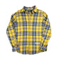 V FOREVER FLANNEL - YELLOW / NAVY (M)