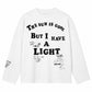 REVERSIBLE LONGSLEEVE - SUN IS GONE DOVE WHITE