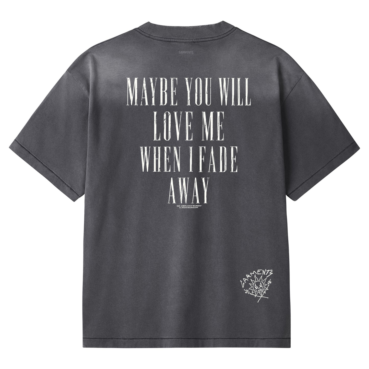 PERFECT VINTAGE TEE - SUN IS GONE GREY