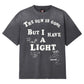 PERFECT VINTAGE TEE - SUN IS GONE GREY