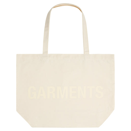 CANVAS TOTE BAG - CREAM WHITE