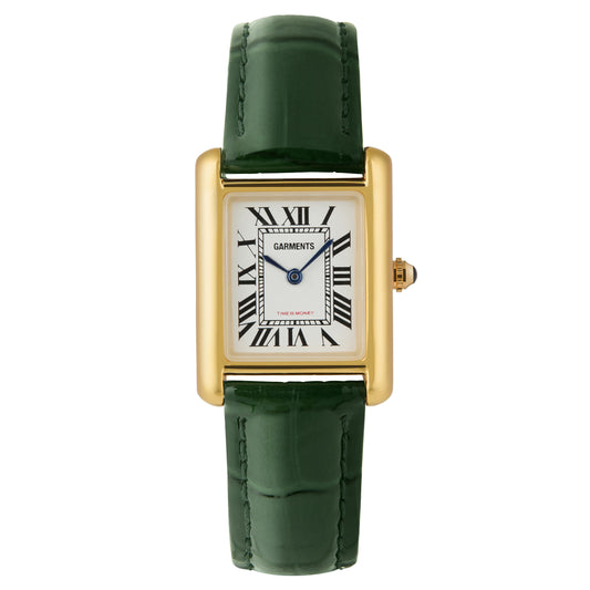 TIME IS MONEY WATCH - GOLD / MONEY GREEN