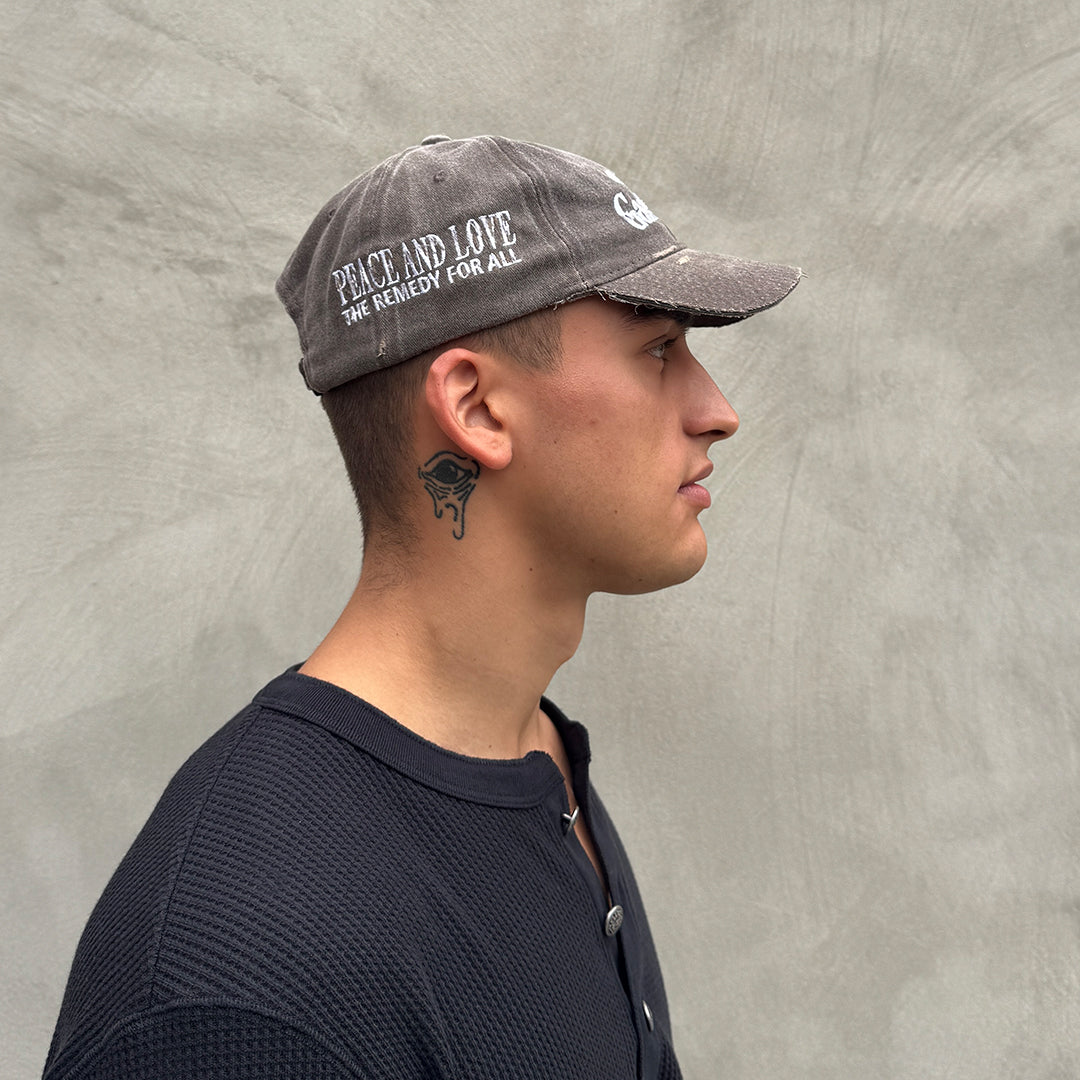 CHÂTEAU CAP - WASHED BROWN