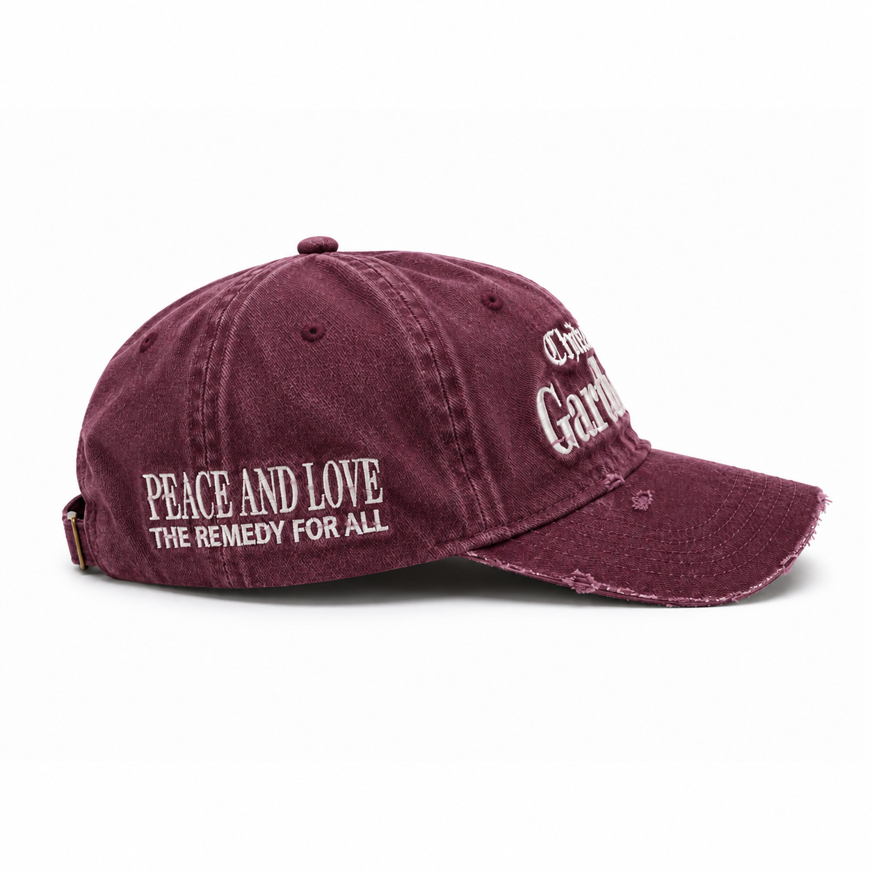 CHÂTEAU CAP - WASHED BURGUNDY