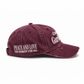 CHÂTEAU CAP - WASHED BURGUNDY