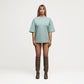 REVERSIBLE INSIDE OUT TEE - GLACIER BLUE
