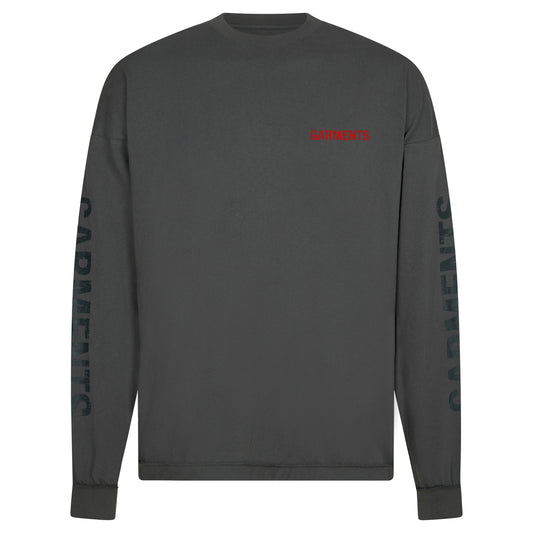 ANGEL INSIDE OUT LONGSLEEVE - SUNFADED CONCRETE GREY