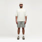 LOGO REVERSIBLE INSIDE OUT TEE - IVORY WHITE