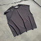 SLEEVELESS INSIDE OUT TEE - SUNFADED ANTHRACITE