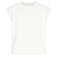 SLEEVELESS INSIDE OUT TEE - DOVE WHITE