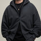 THE PERFECT ZIP HOODIE - SUNFADED ANTHRACITE
