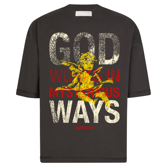 ANGEL INSIDE OUT TEE - SUNFADED ANTHRACITE