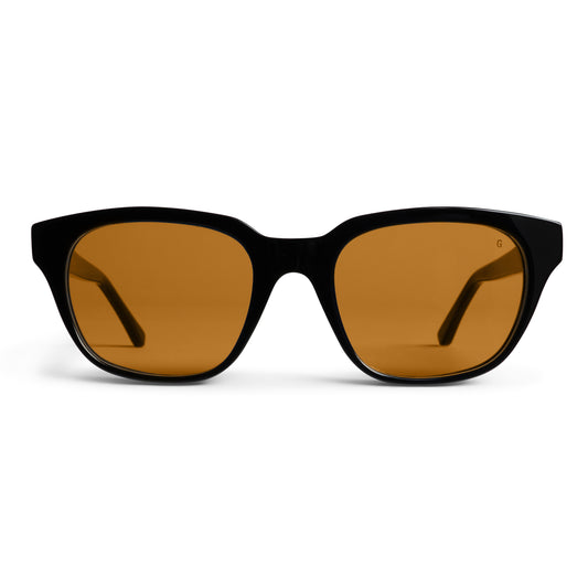 VISION SUNGLASSES - BLACK / ESPRESSO BROWN
