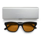 VISION SUNGLASSES - BLACK / ESPRESSO BROWN
