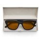 VISION SUNGLASSES - BLACK / ESPRESSO BROWN