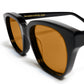 VISION SUNGLASSES - BLACK / ESPRESSO BROWN