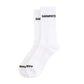 LOGO SOCKS SINGLE PACK - WHITE