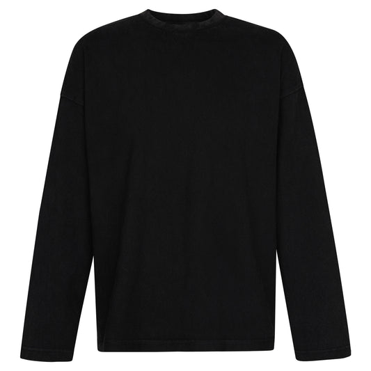 REVERSIBLE INSIDE OUT LONGSLEEVE - WASHED BLACK