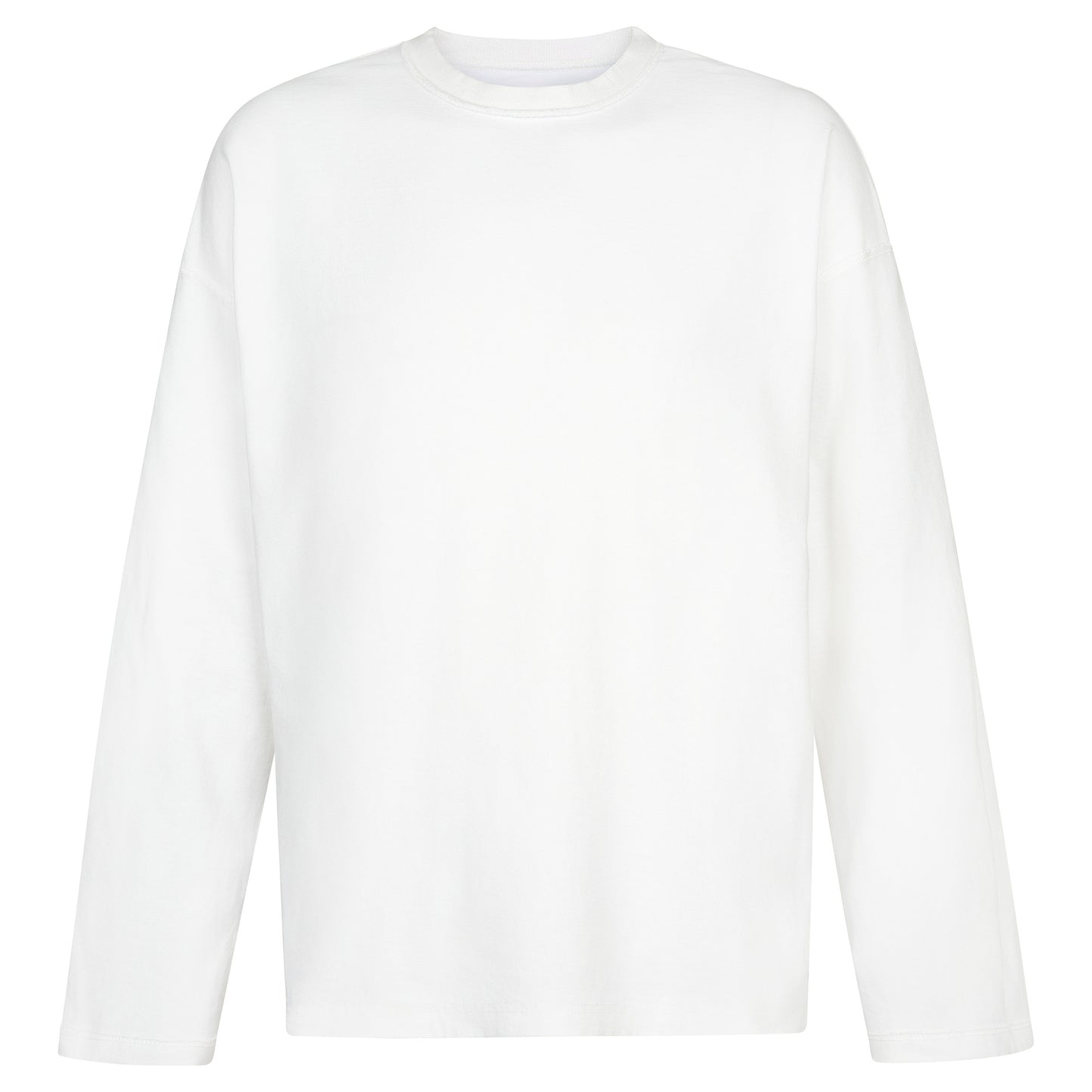REVERSIBLE INSIDE OUT LONGSLEEVE V2 - DOVE WHITE