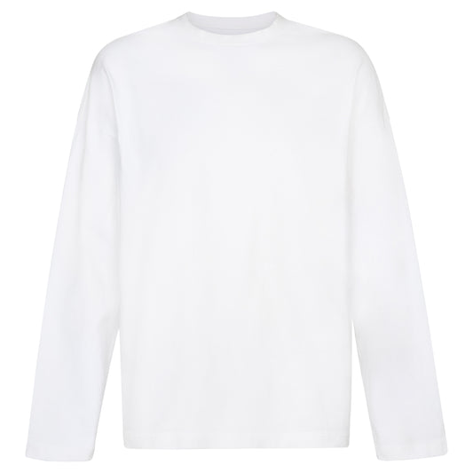 REVERSIBLE INSIDE OUT LONGSLEEVE - DOVE WHITE