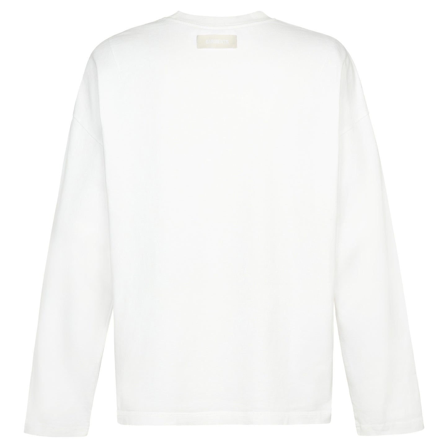 REVERSIBLE INSIDE OUT LONGSLEEVE V2 - DOVE WHITE