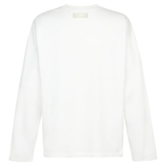 REVERSIBLE INSIDE OUT LONGSLEEVE V2 - DOVE WHITE