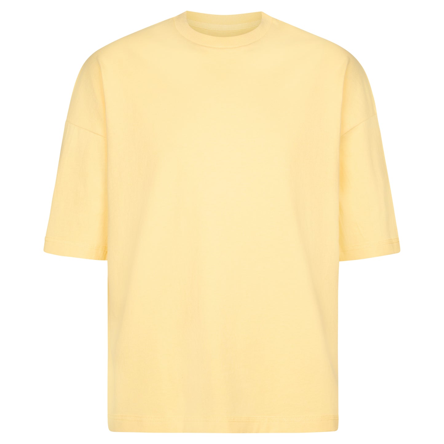 REVERSIBLE INSIDE OUT TEE - BUTTER YELLOW