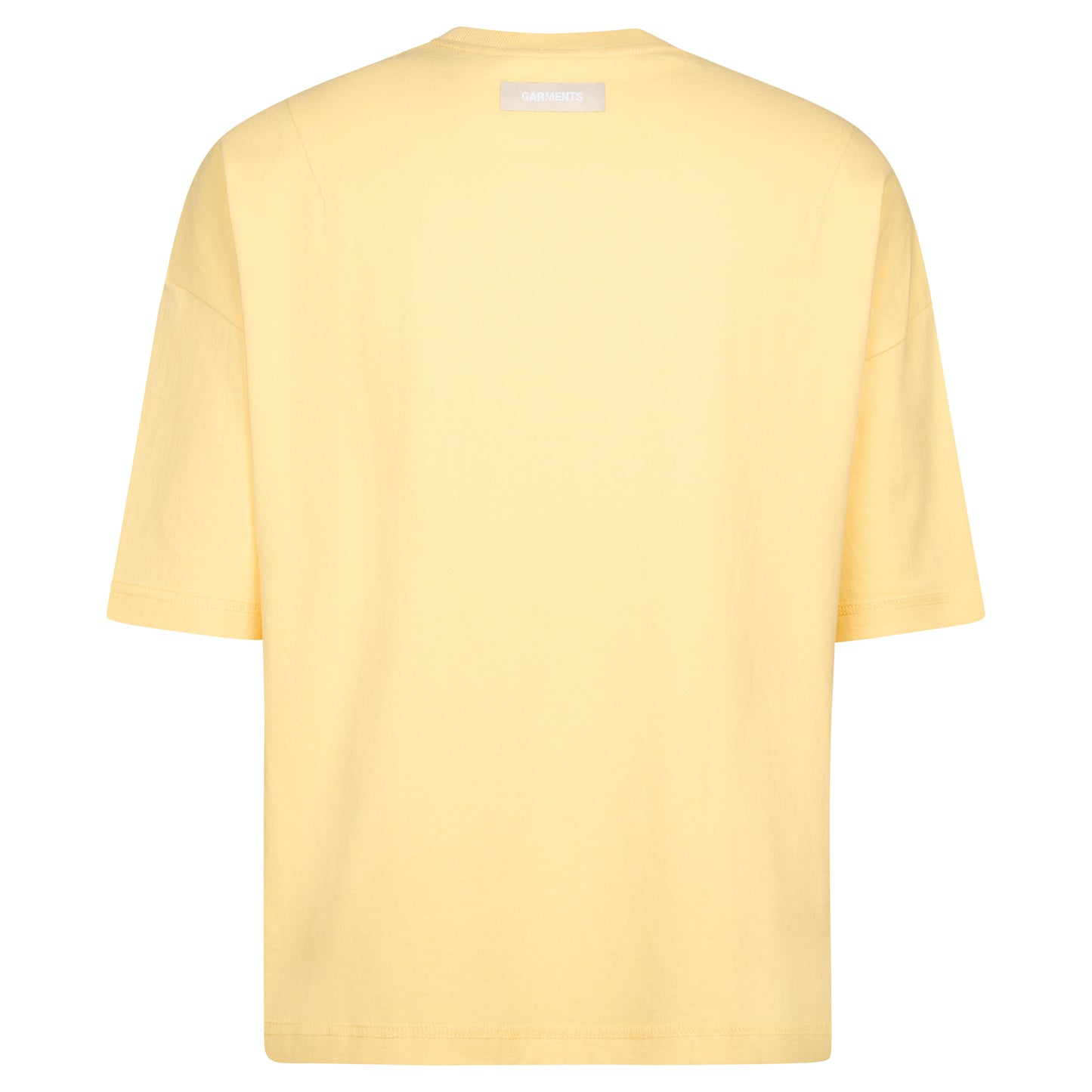 REVERSIBLE INSIDE OUT TEE - BUTTER YELLOW