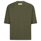 REVERSIBLE INSIDE OUT TEE - DARK SAGE GREEN