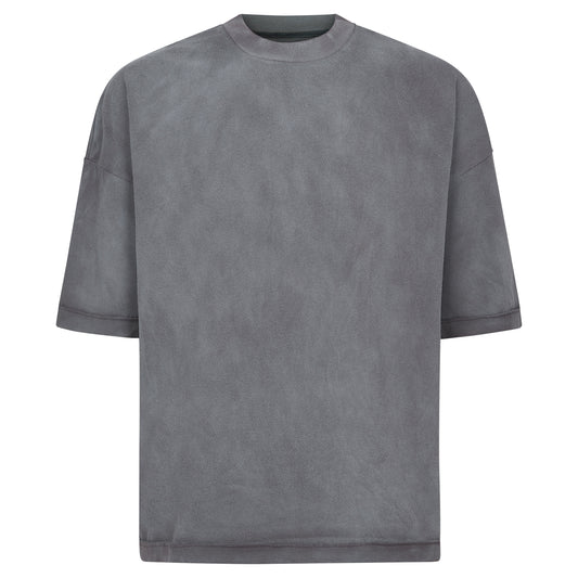REVERSIBLE INSIDE OUT TEE - SUNFADED CONCRETE GREY