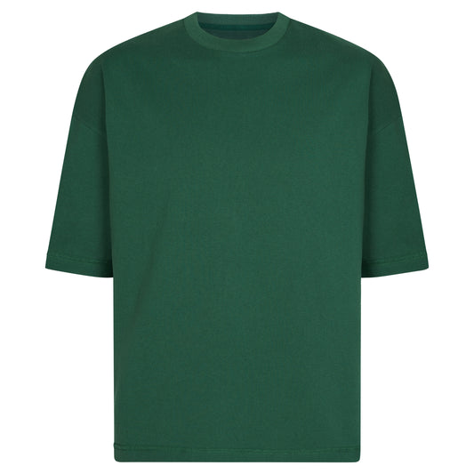REVERSIBLE INSIDE OUT TEE - DARK JADE GREEN