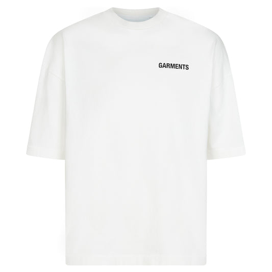 GOD WORKS REVERSIBLE INSIDE OUT TEE - DOVE WHITE