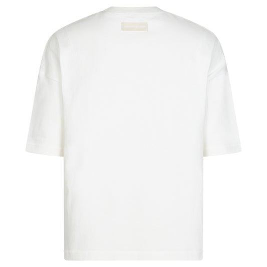 REVERSIBLE INSIDE OUT TEE - DOVE WHITE