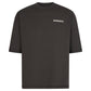 GOD WORKS REVERSIBLE INSIDE OUT TEE - SUNFADED ANTHRACITE / VINTAGE WHITE