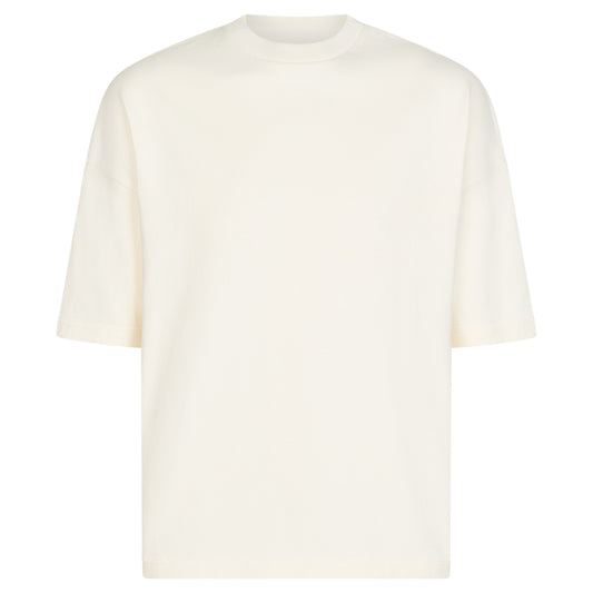 REVERSIBLE INSIDE OUT TEE - IVORY WHITE