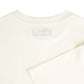 LOGO REVERSIBLE INSIDE OUT TEE - IVORY WHITE