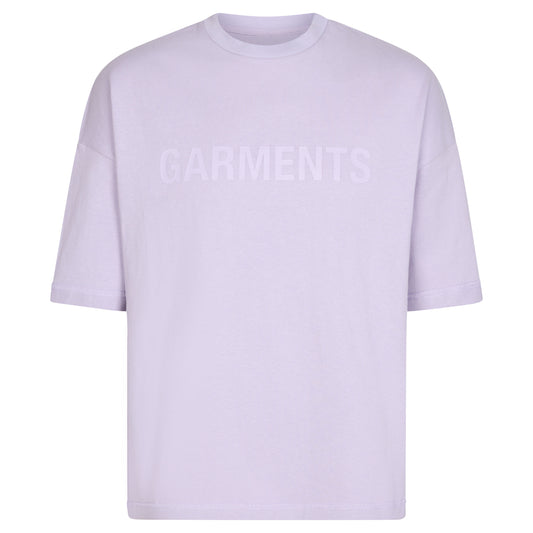 LOGO REVERSIBLE INSIDE OUT TEE - LAVENDER PURPLE